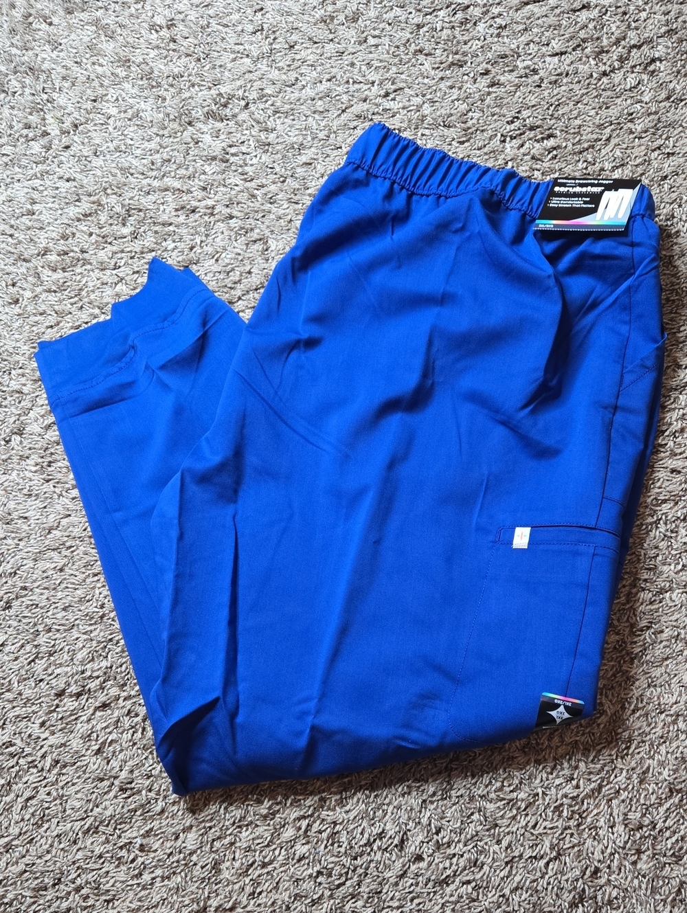 Scrubstar Ultimate Drawstring 3XL Scrubs Scrub Blue Jogger Pants